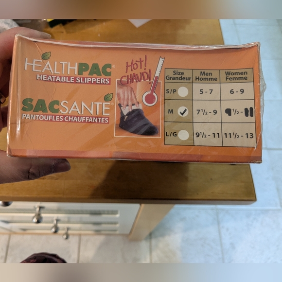 Heatable Slippers - Black - Picture 5 of 5